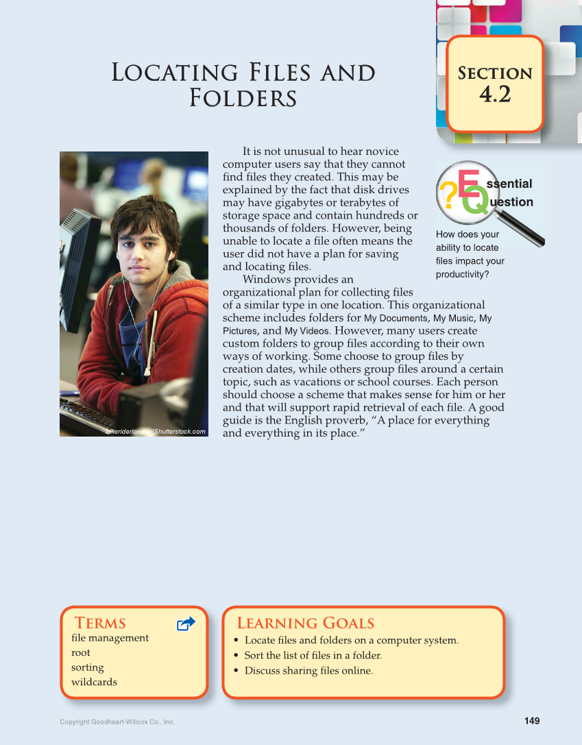 Principles of Information Technology, 1st Edition page 149