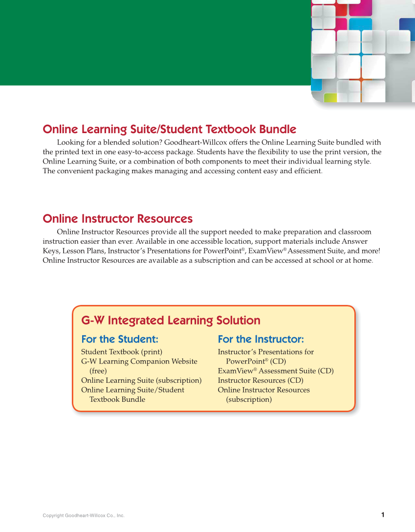 Principles of Information Technology, 1st Edition page 1