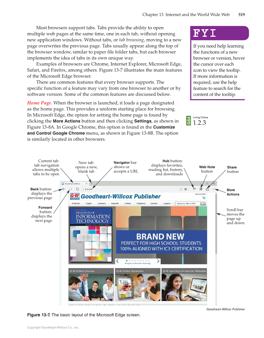 Principles of Information Technology, 1st Edition page 519