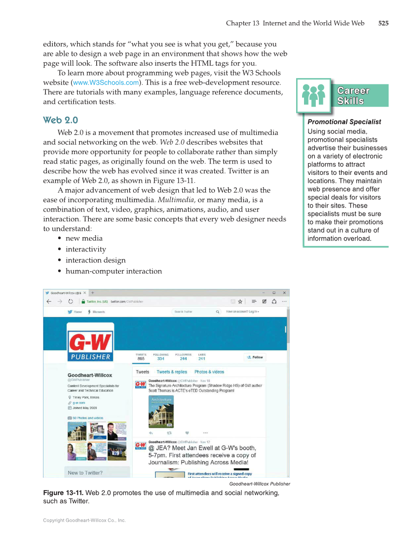 Principles of Information Technology, 1st Edition page 525