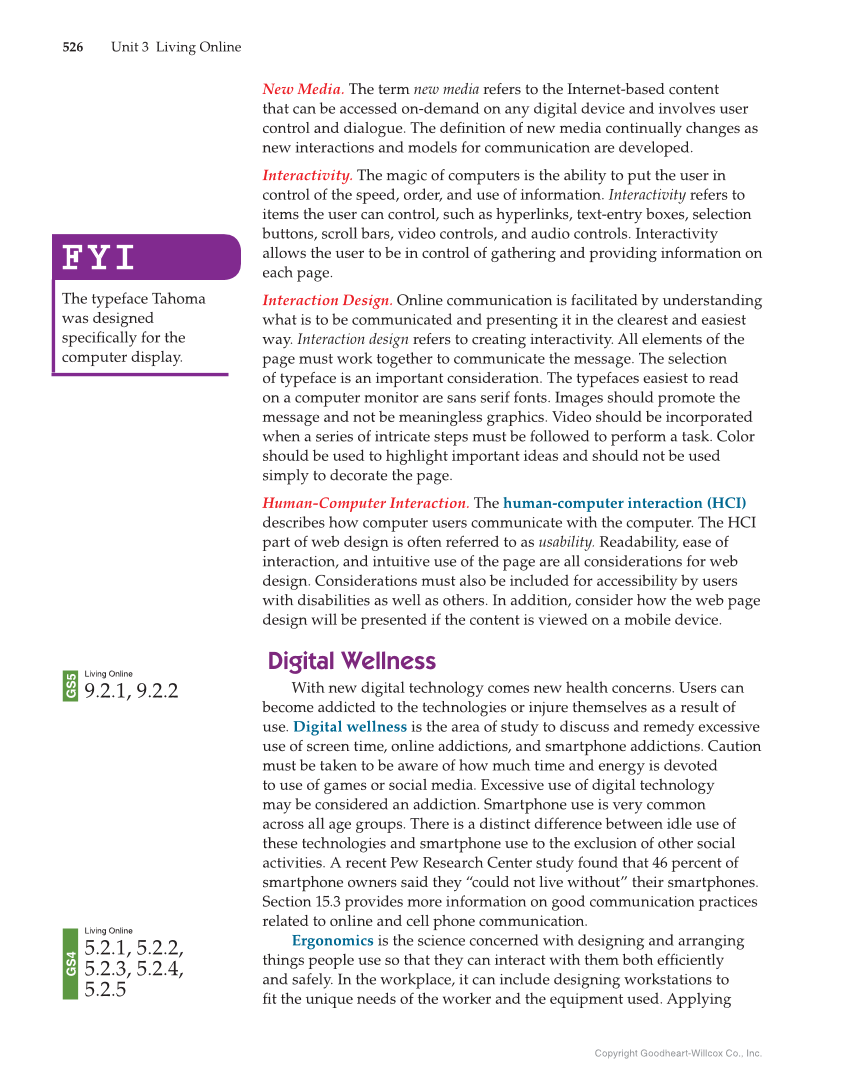 Principles of Information Technology, 1st Edition page 526