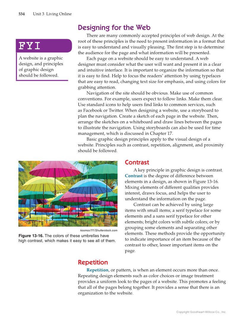 Principles of Information Technology, 1st Edition page 534