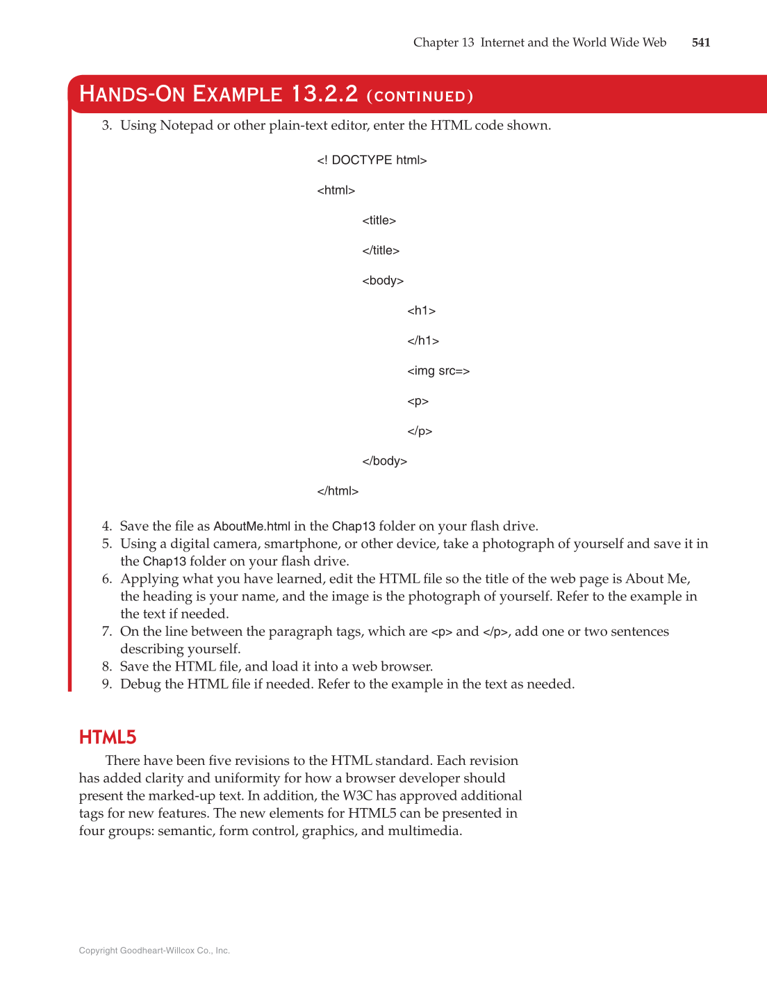 Principles of Information Technology, 1st Edition page 541