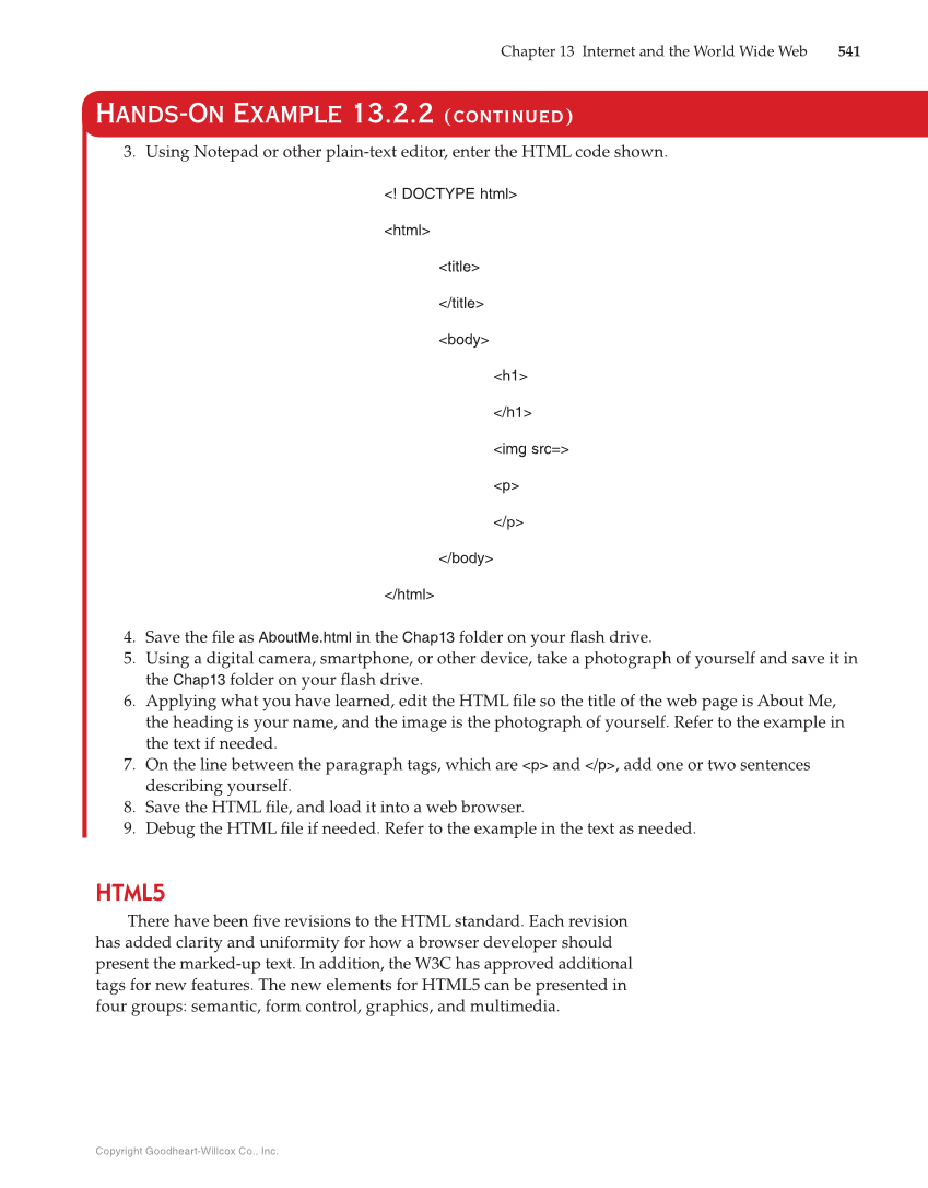 Principles of Information Technology, 1st Edition page 541
