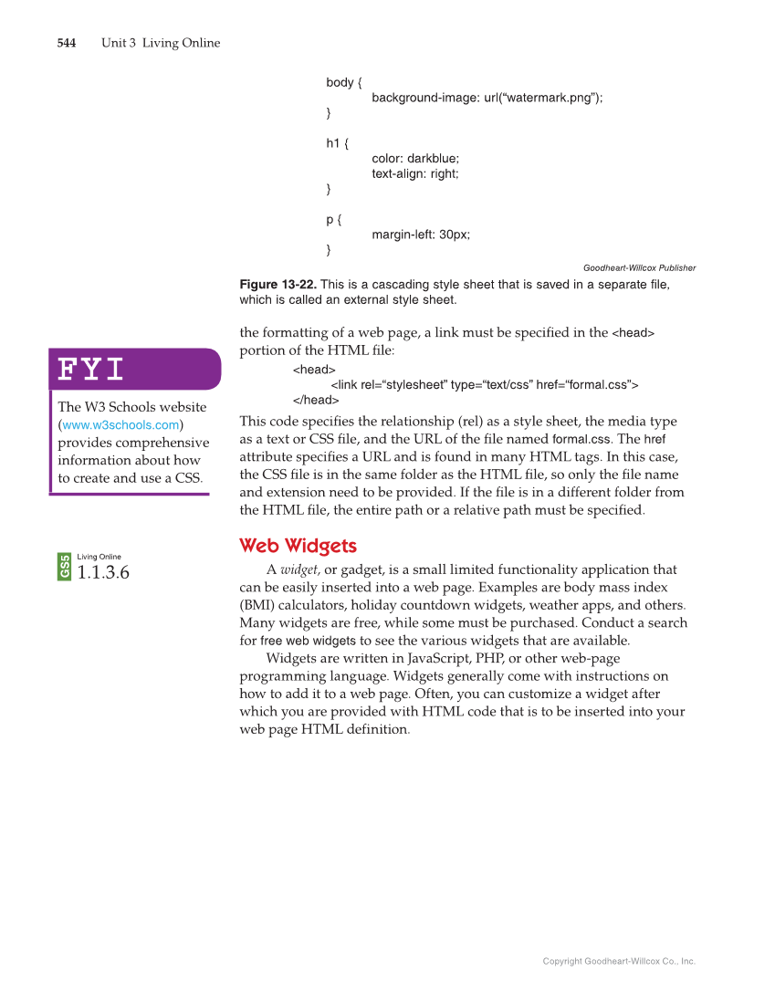 Principles of Information Technology, 1st Edition page 544