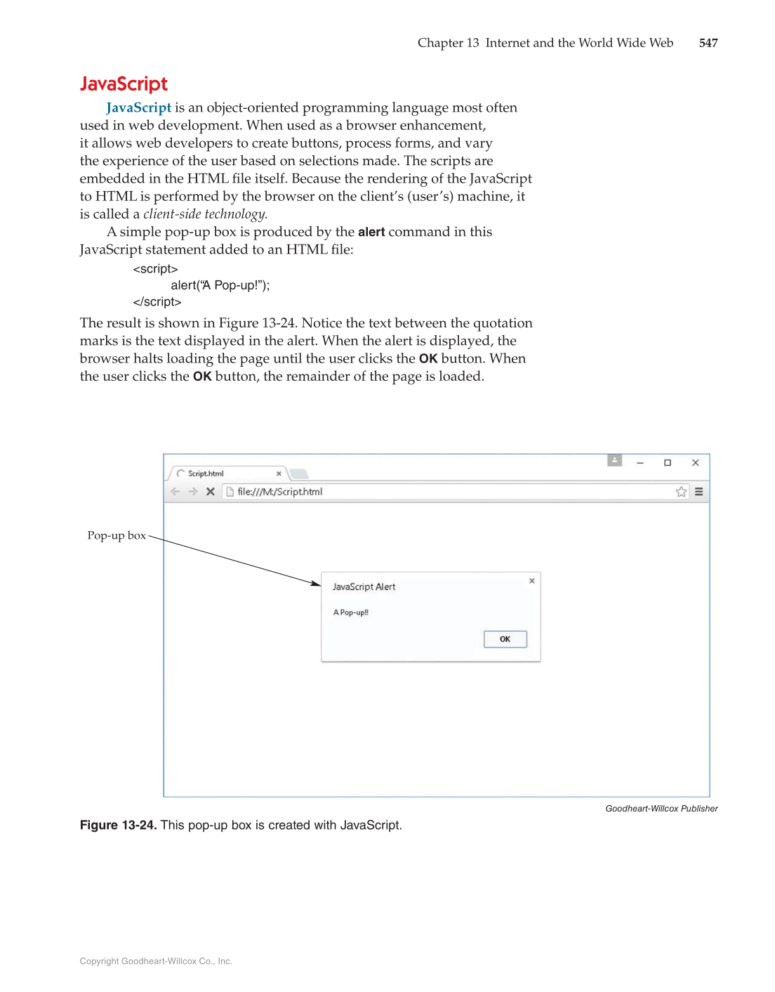 Principles of Information Technology, 1st Edition page 547