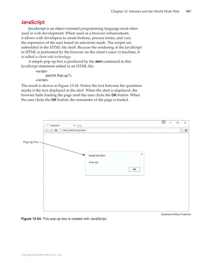 Principles of Information Technology, 1st Edition page 547