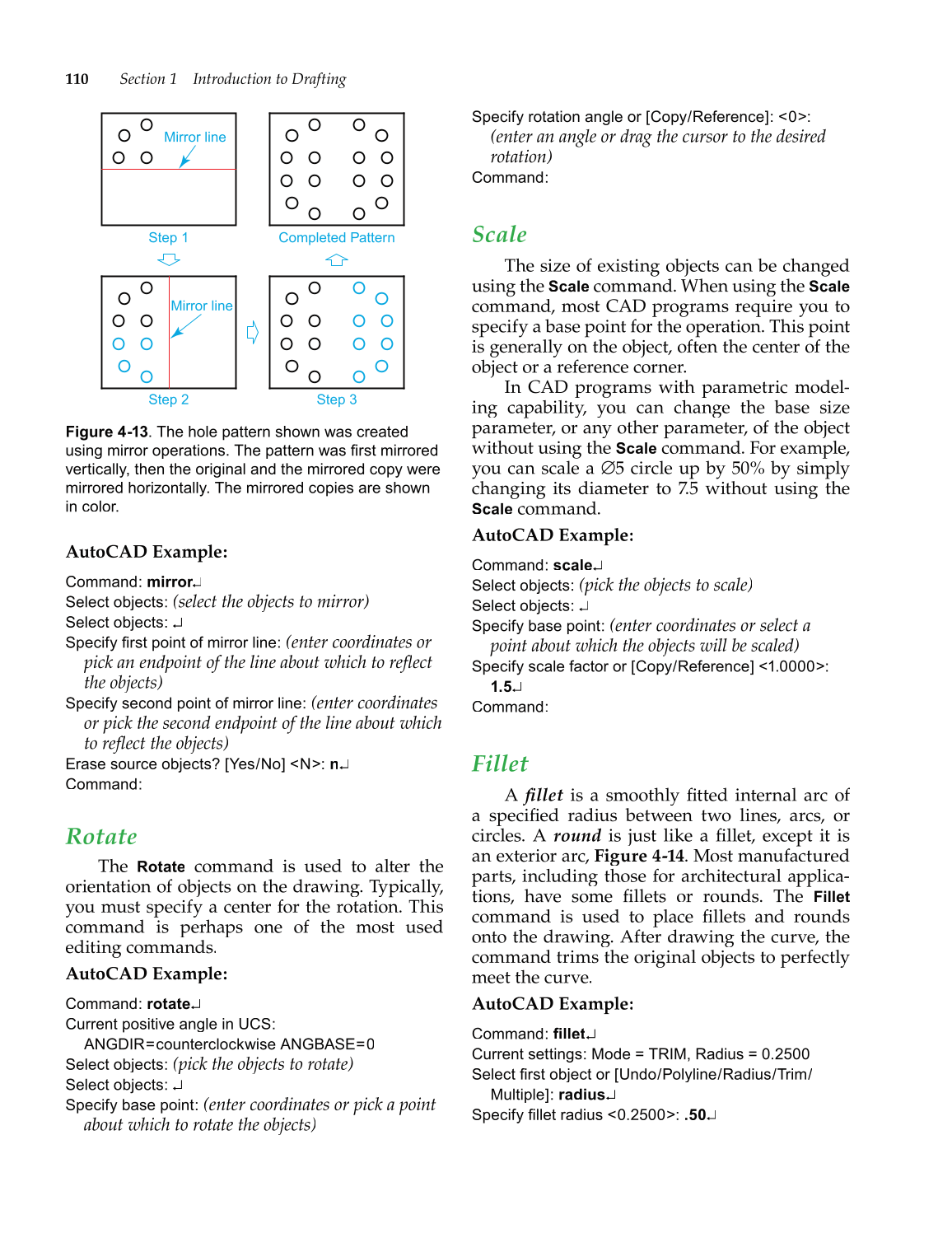 Drafting & Design, 7th Edition page 110