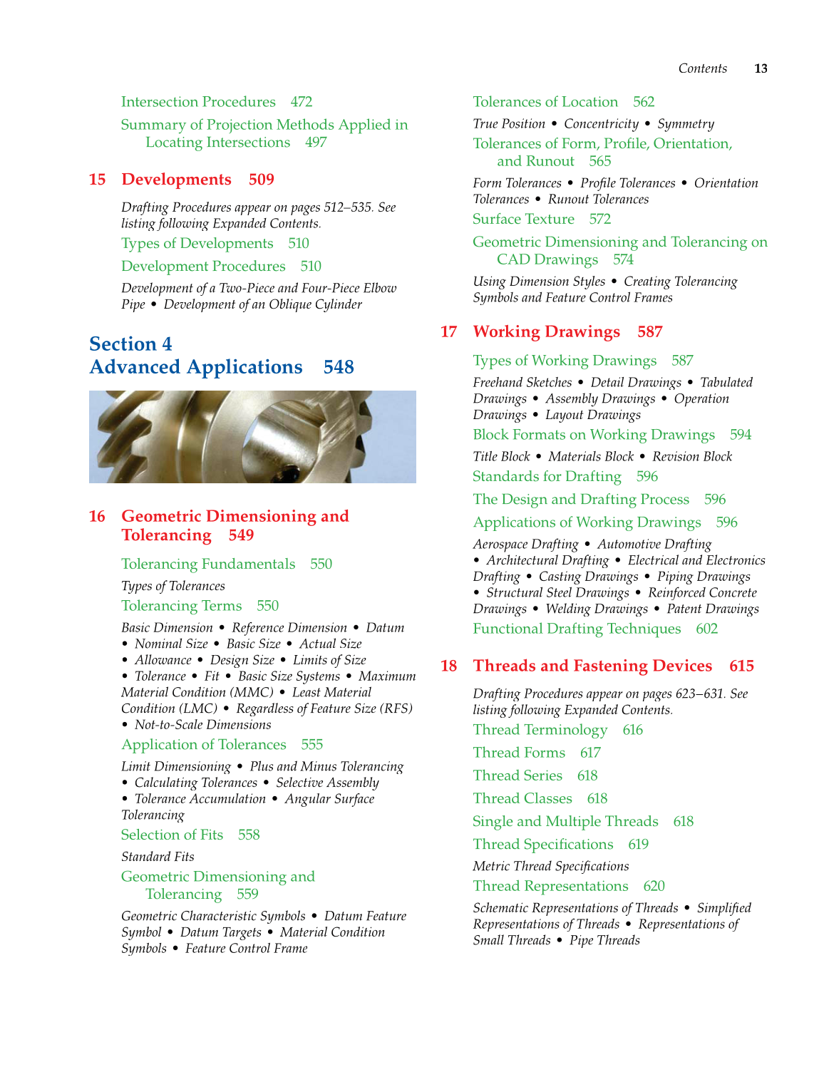 Drafting & Design, 7th Edition page 13