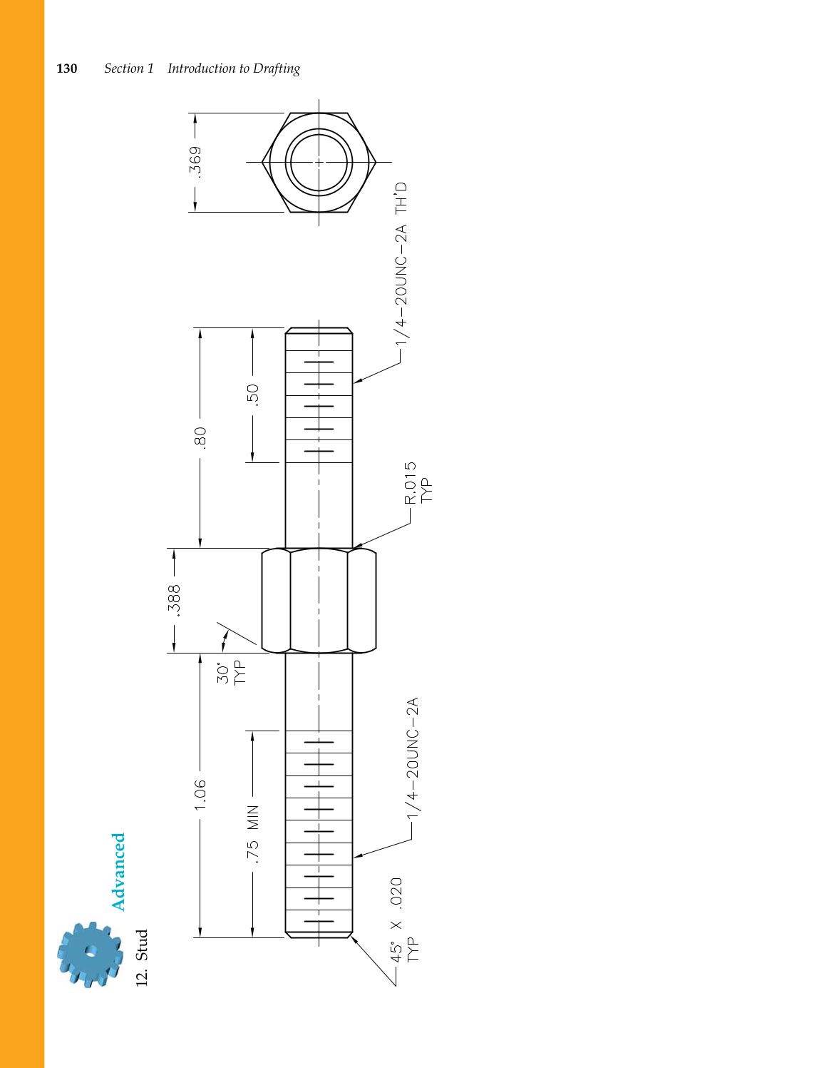 Drafting & Design, 7th Edition page 130
