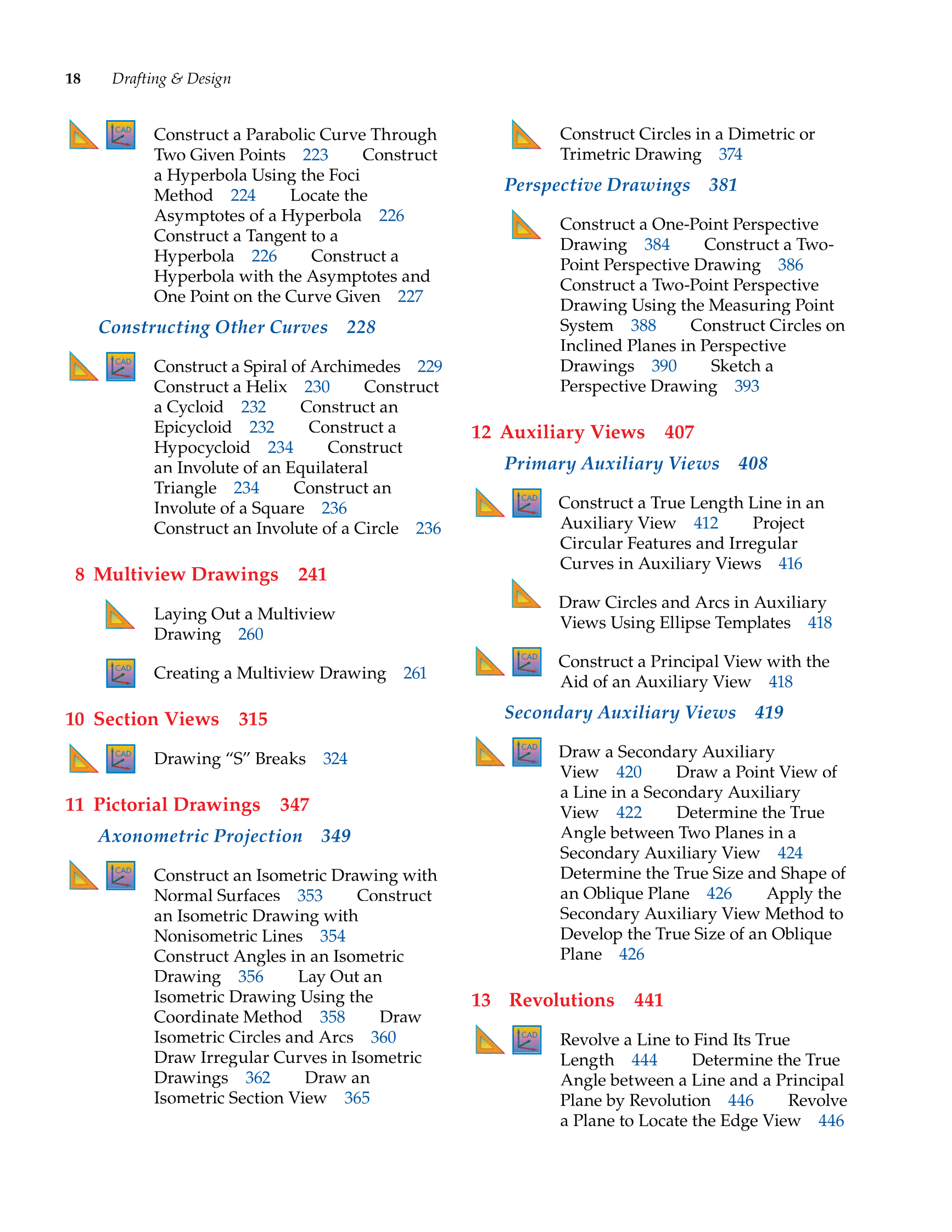 Drafting & Design, 7th Edition page 18