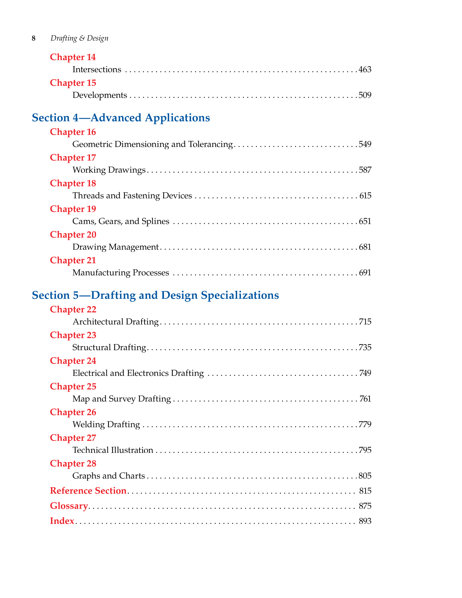 Drafting & Design, 7th Edition page 8