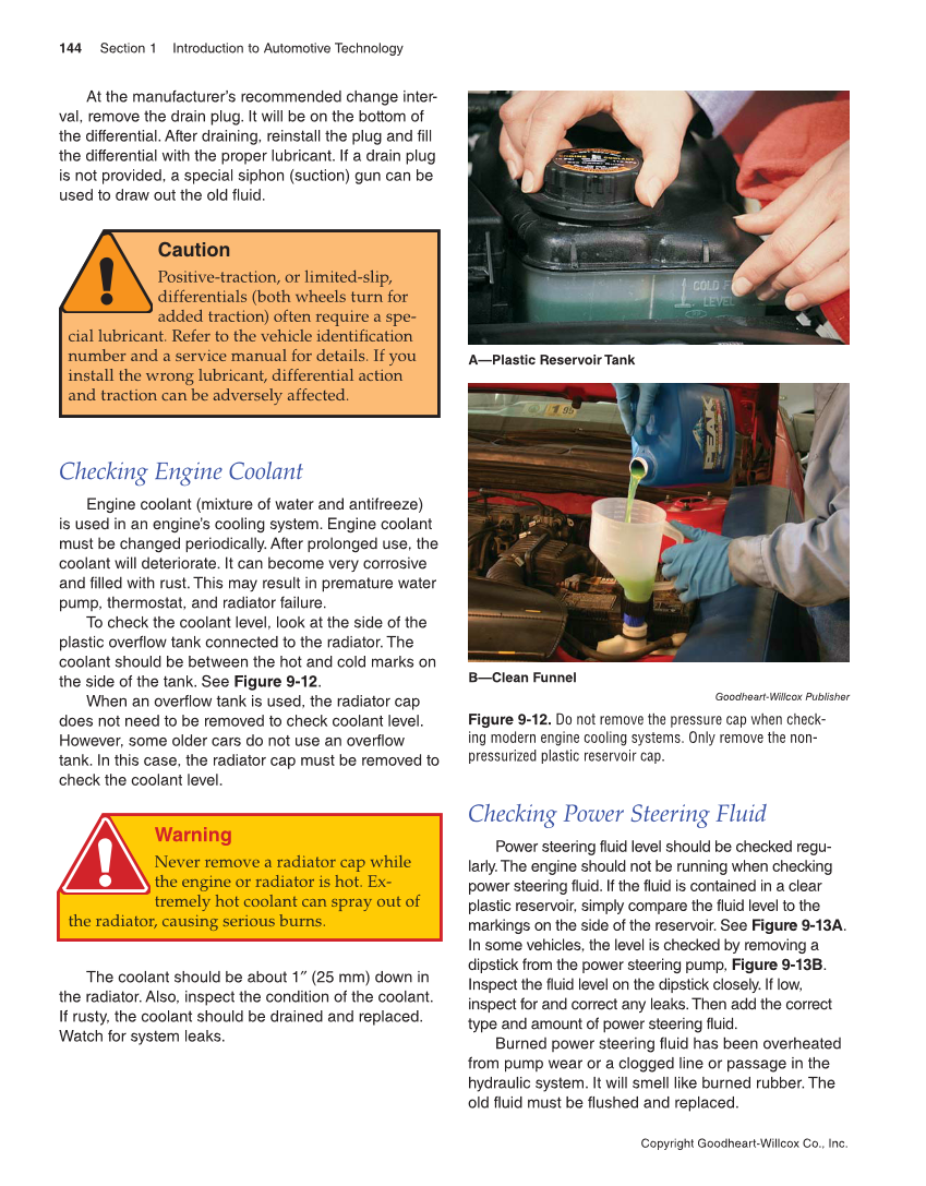 Modern Automotive Technology, 9th Edition page 144