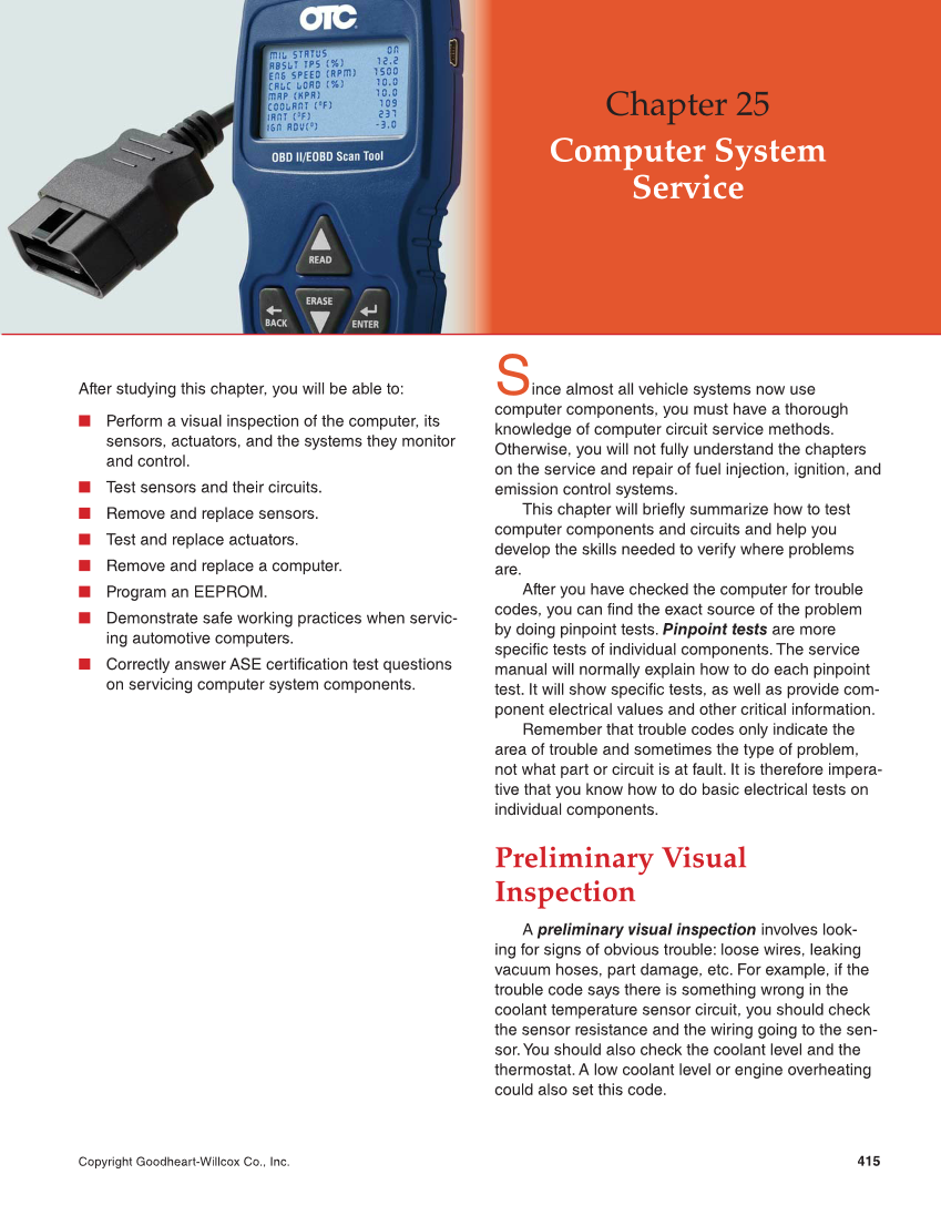 Modern Automotive Technology, 9th Edition page 415