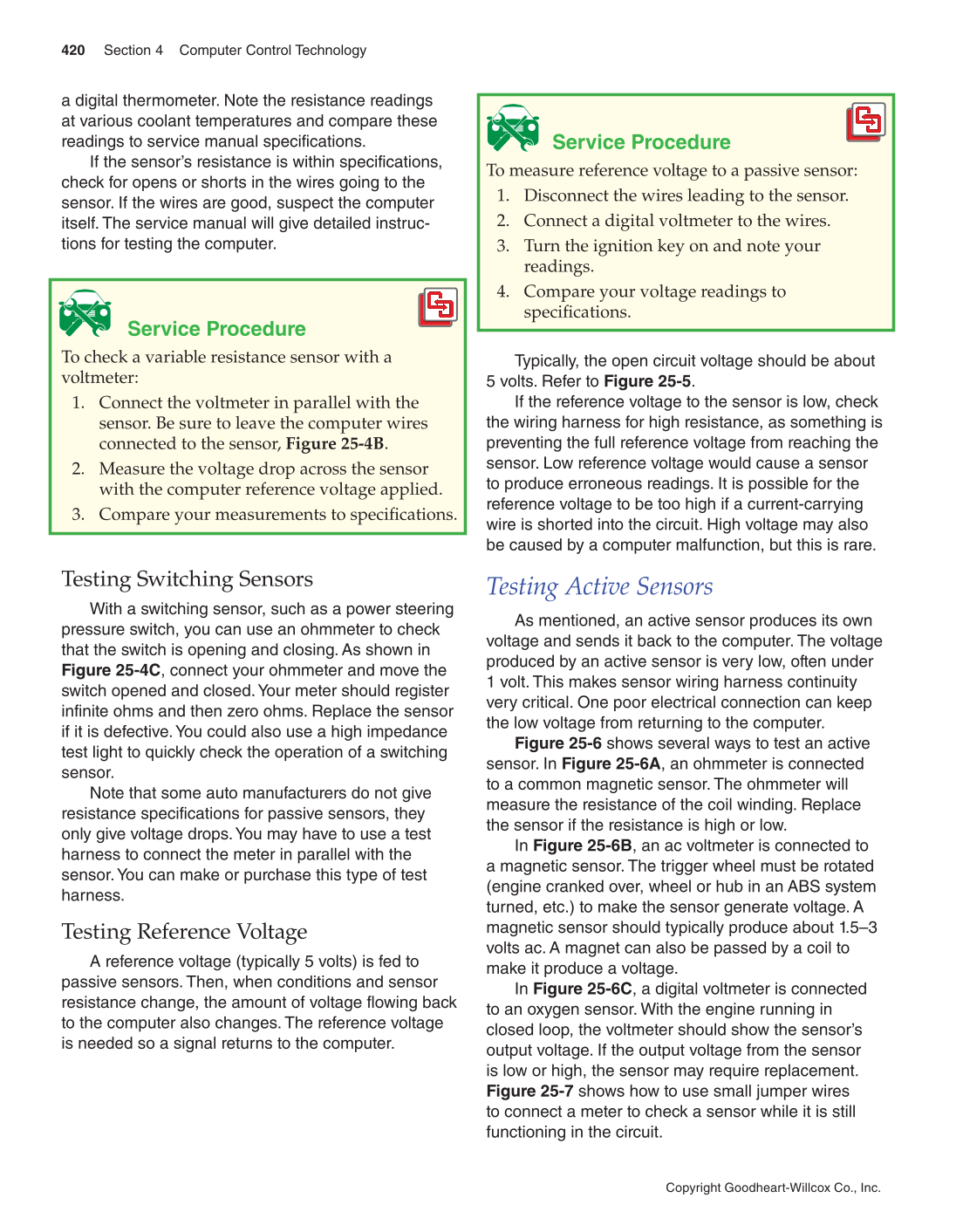 Modern Automotive Technology, 9th Edition page 420
