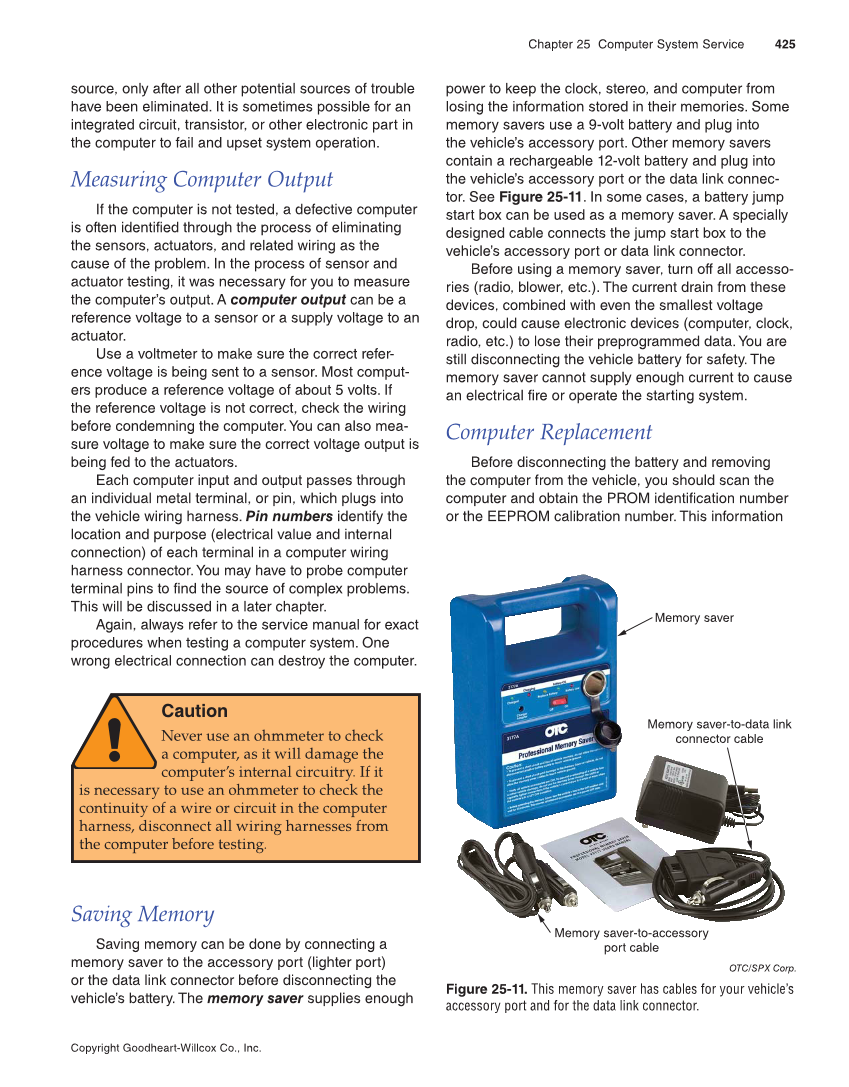 Modern Automotive Technology, 9th Edition page 425