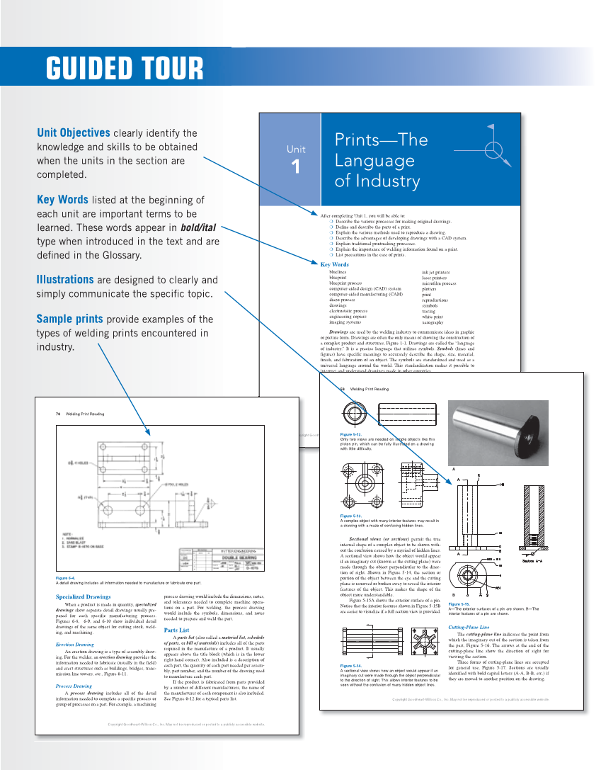 Welding Print Reading, 7th Edition page M-4