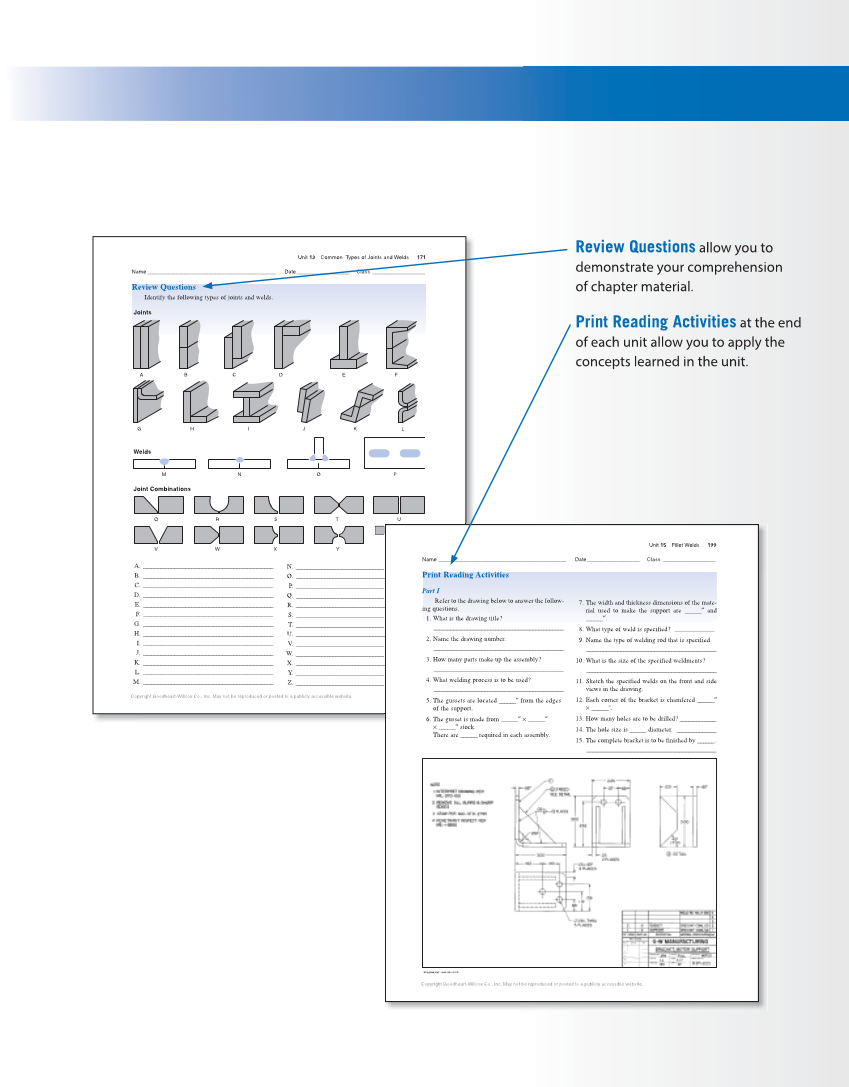 Welding Print Reading, 7th Edition page M-5