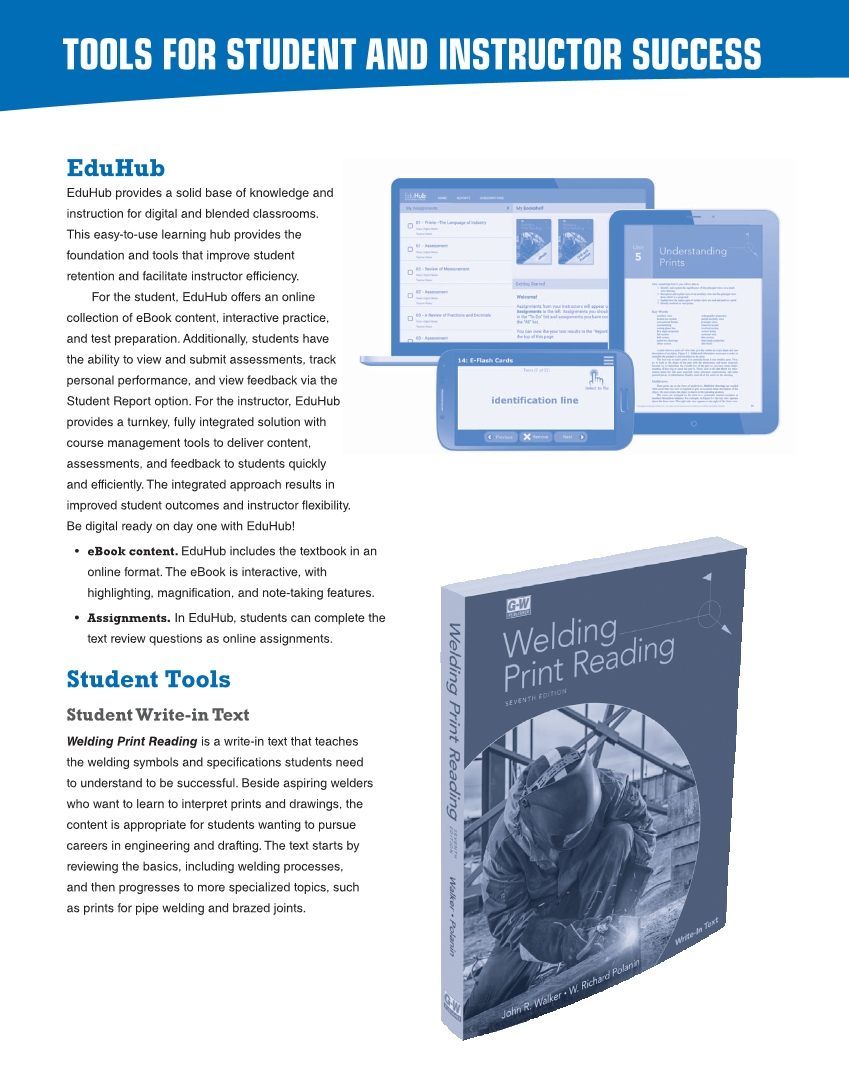 Welding Print Reading, 7th Edition page M-6