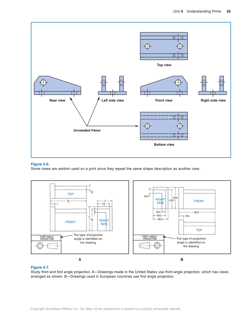 Welding Print Reading, 7th Edition page 55