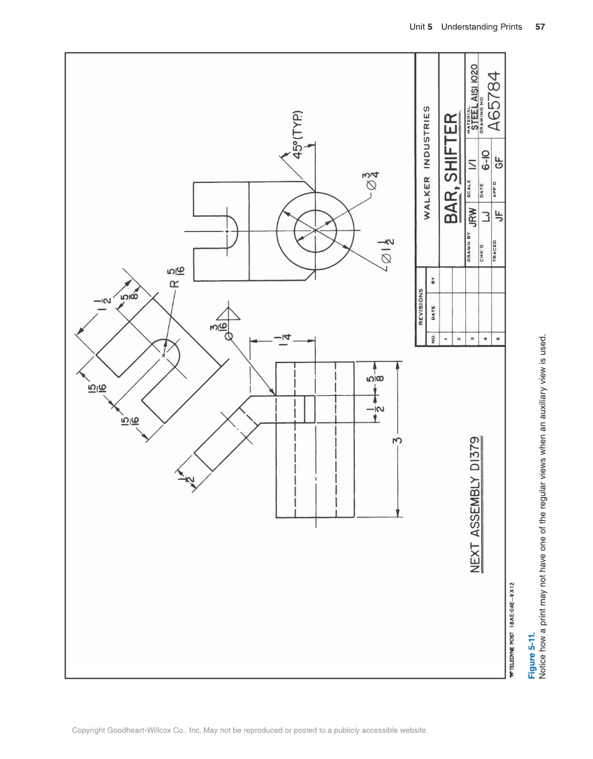 Welding Print Reading, 7th Edition page 57
