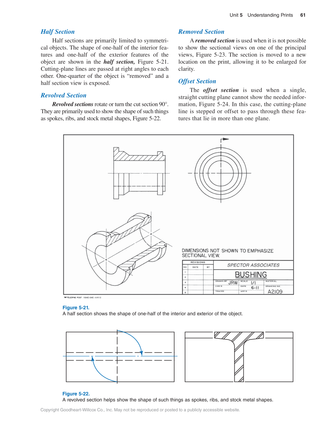 Welding Print Reading, 7th Edition page 61