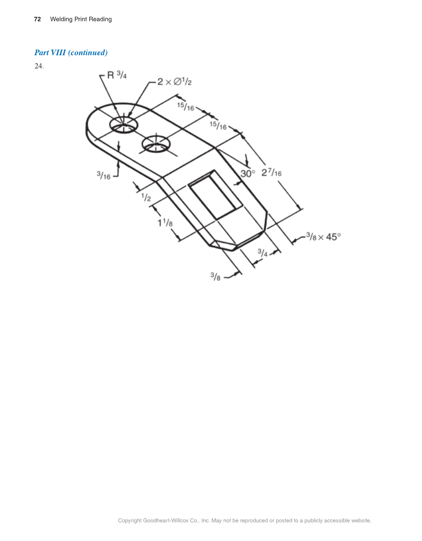 Welding Print Reading, 7th Edition page 72