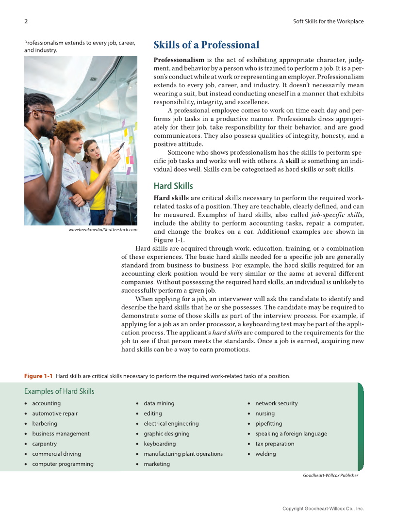 Soft Skills for the Workplace, 1st Edition page 2