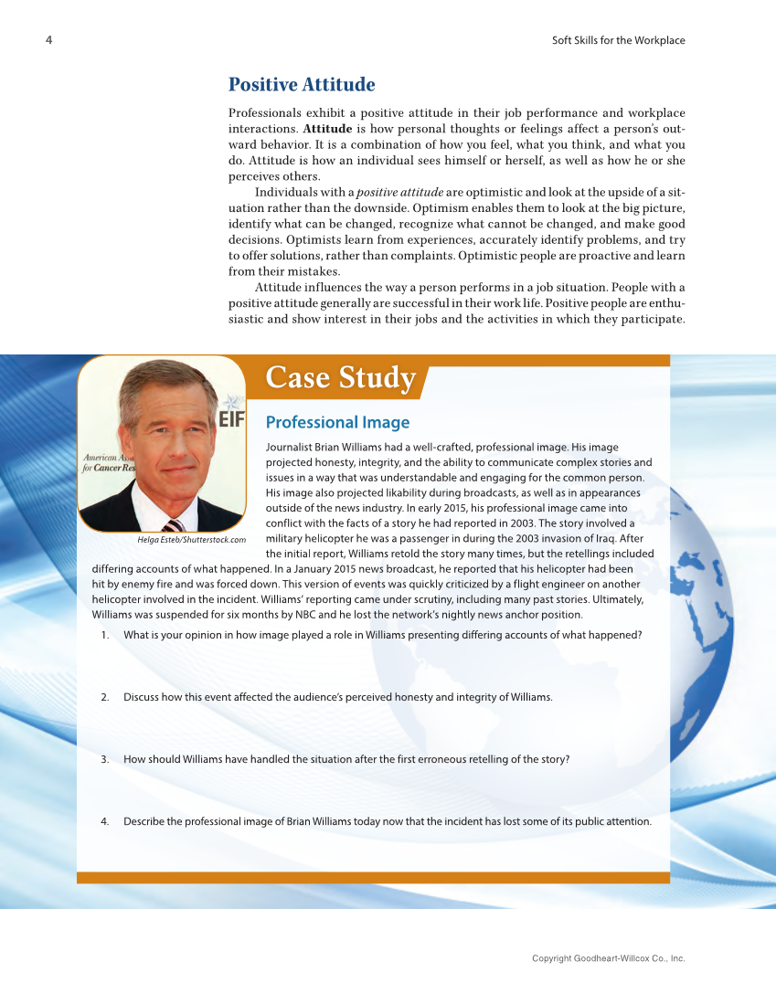 Soft Skills for the Workplace, 1st Edition page 4