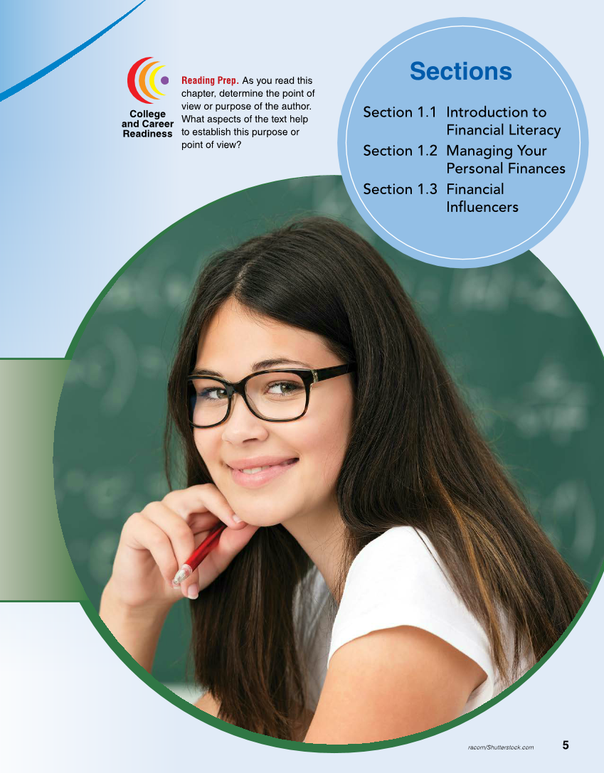 Foundations of Financial Literacy, 10th Edition page 5