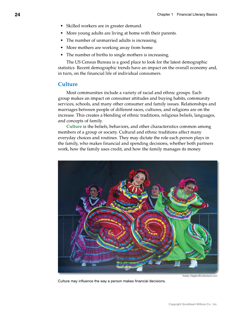 Foundations of Financial Literacy, 10th Edition page 24