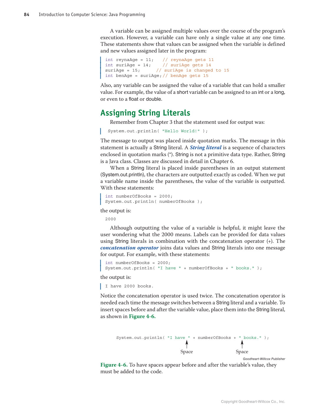 Introduction to Computer Science: Java Programming, 1st Edition page 84