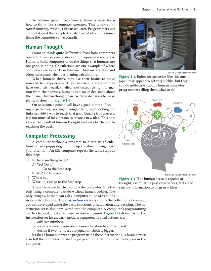 Introduction to Computer Science: Java Programming, 1st Edition page 5
