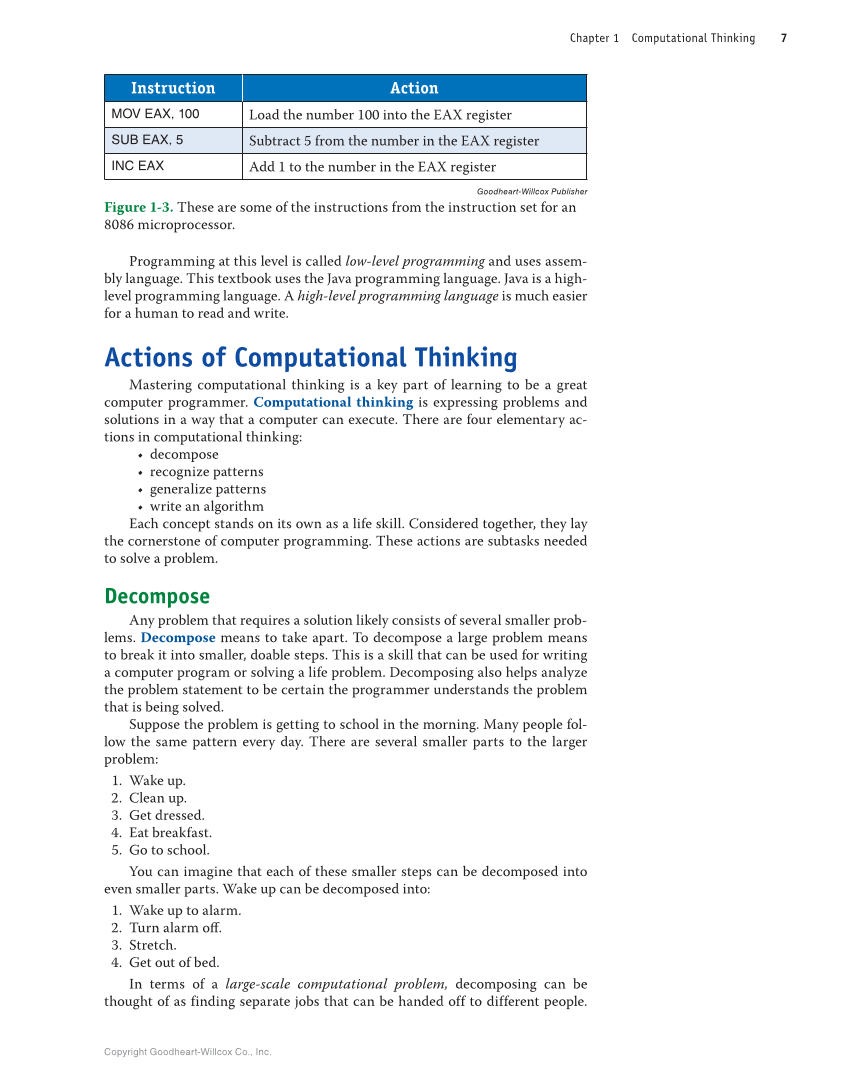 Introduction to Computer Science: Java Programming, 1st Edition page 7