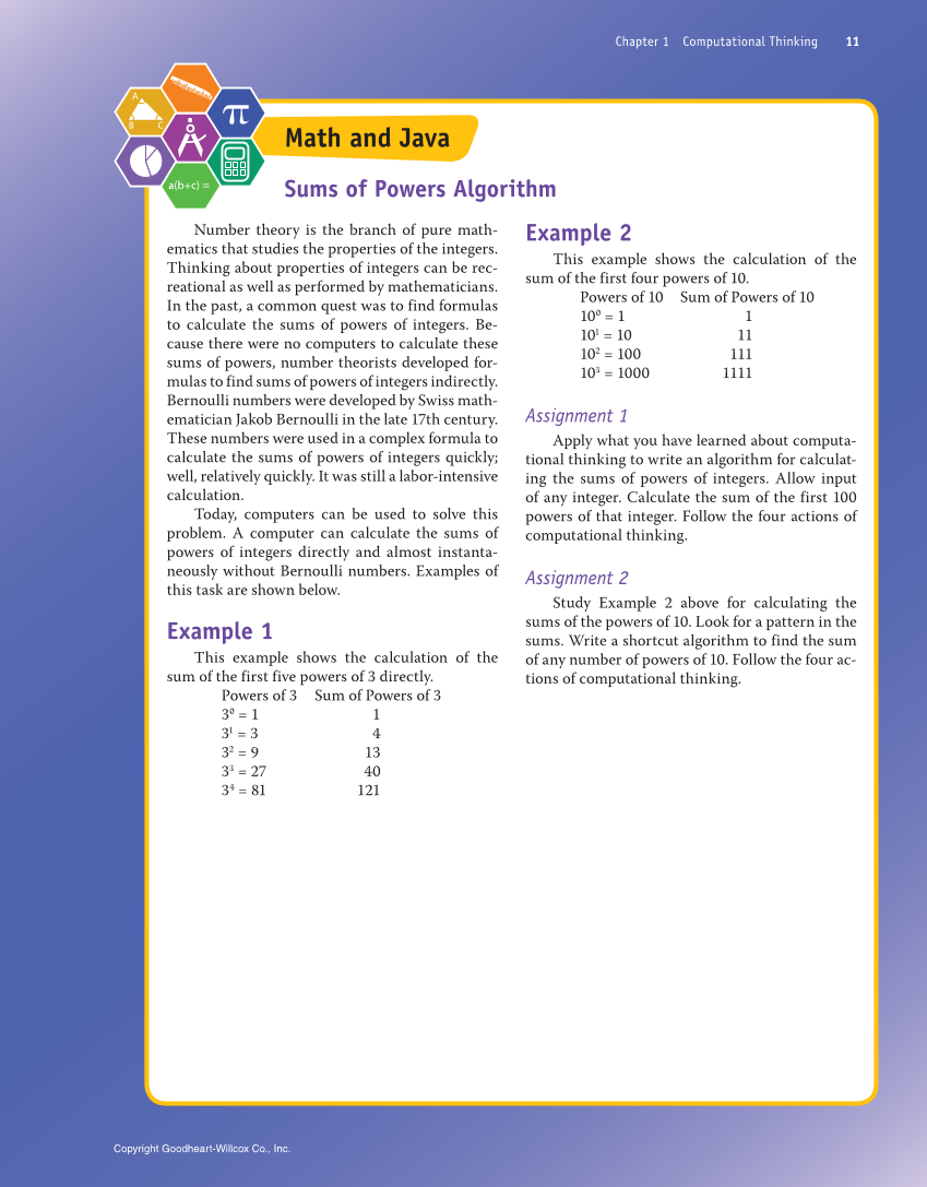 Introduction to Computer Science: Java Programming, 1st Edition page 11