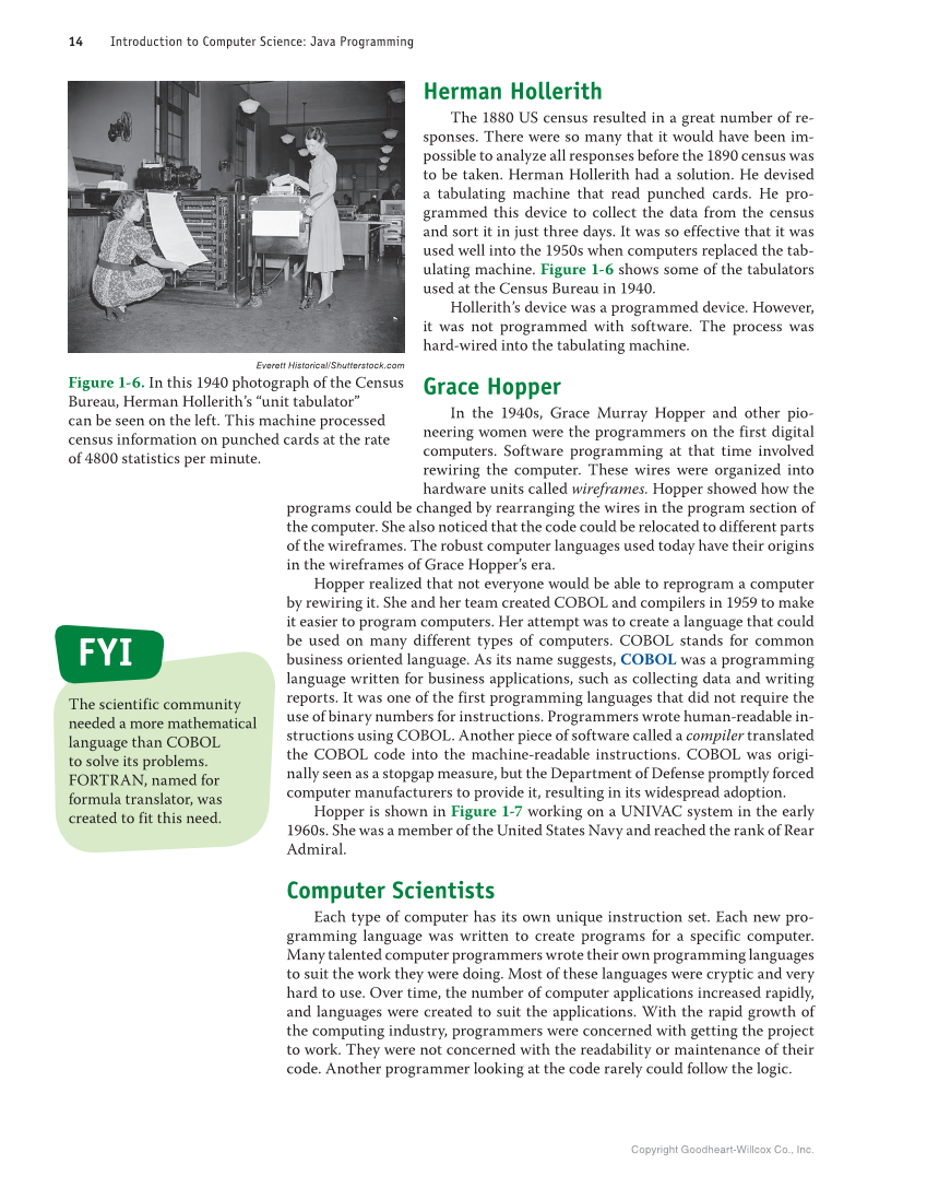 Introduction to Computer Science: Java Programming, 1st Edition page 14