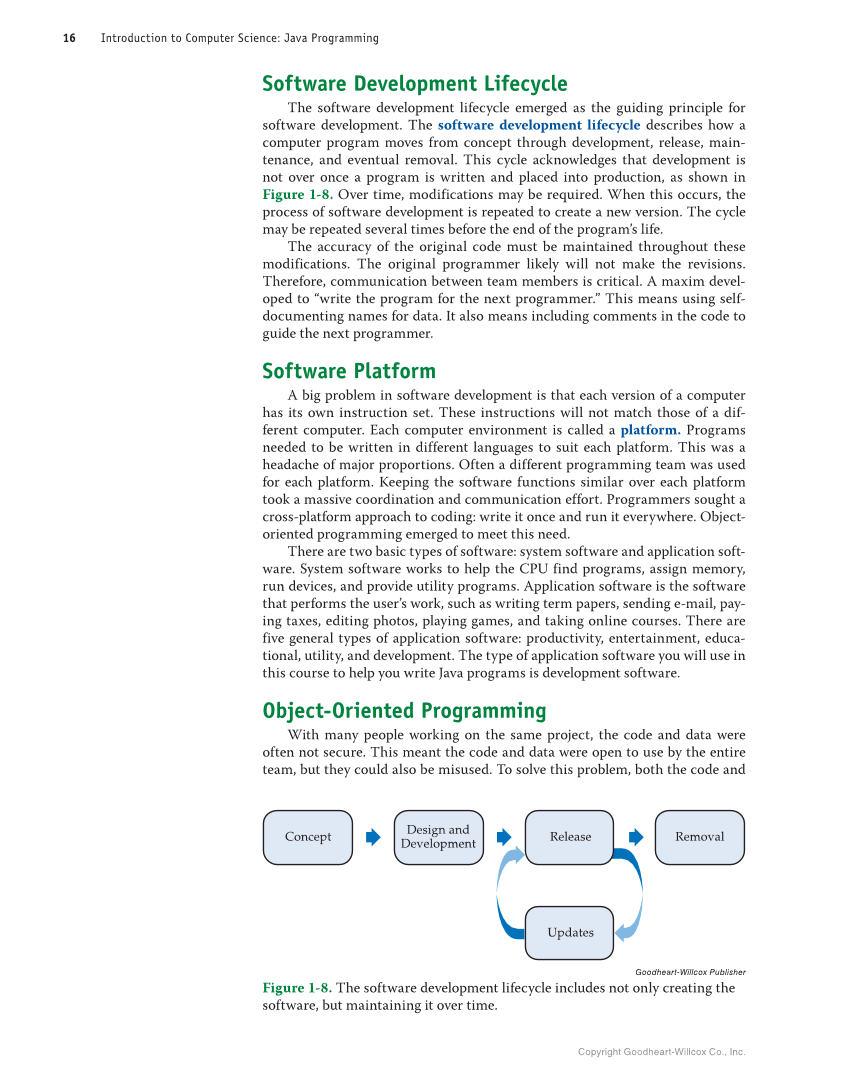 Introduction to Computer Science: Java Programming, 1st Edition page 16