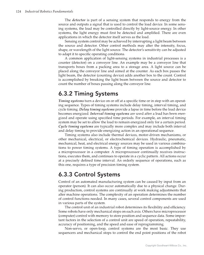 Industrial Robotics Fundamentals: Theory and Applications, 3rd Edition page 124