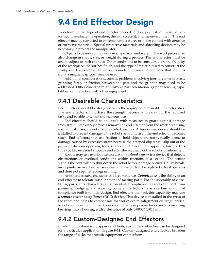 Industrial Robotics Fundamentals: Theory and Applications, 3rd Edition page 280