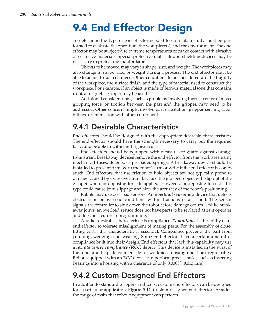 Industrial Robotics Fundamentals: Theory and Applications, 3rd Edition page 280