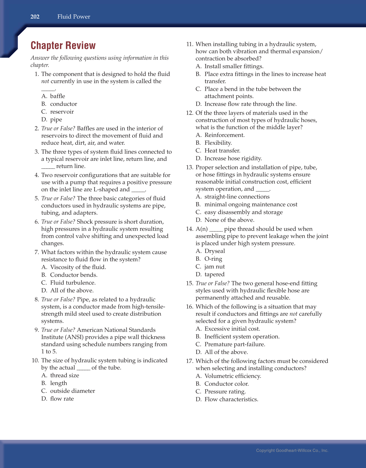 Fluid Power: Hydraulics and Pneumatics, 3rd Edition page 202