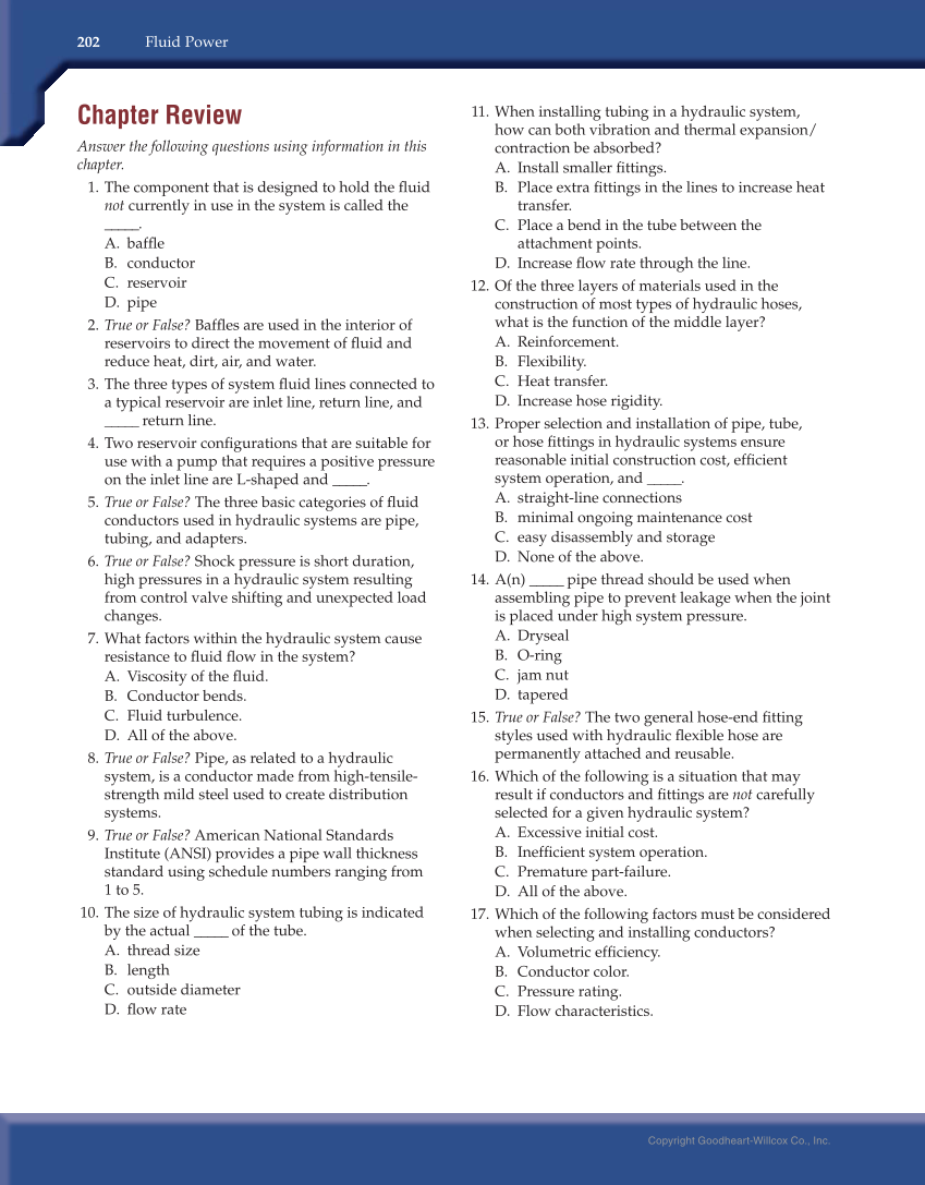 Fluid Power: Hydraulics and Pneumatics, 3rd Edition page 202