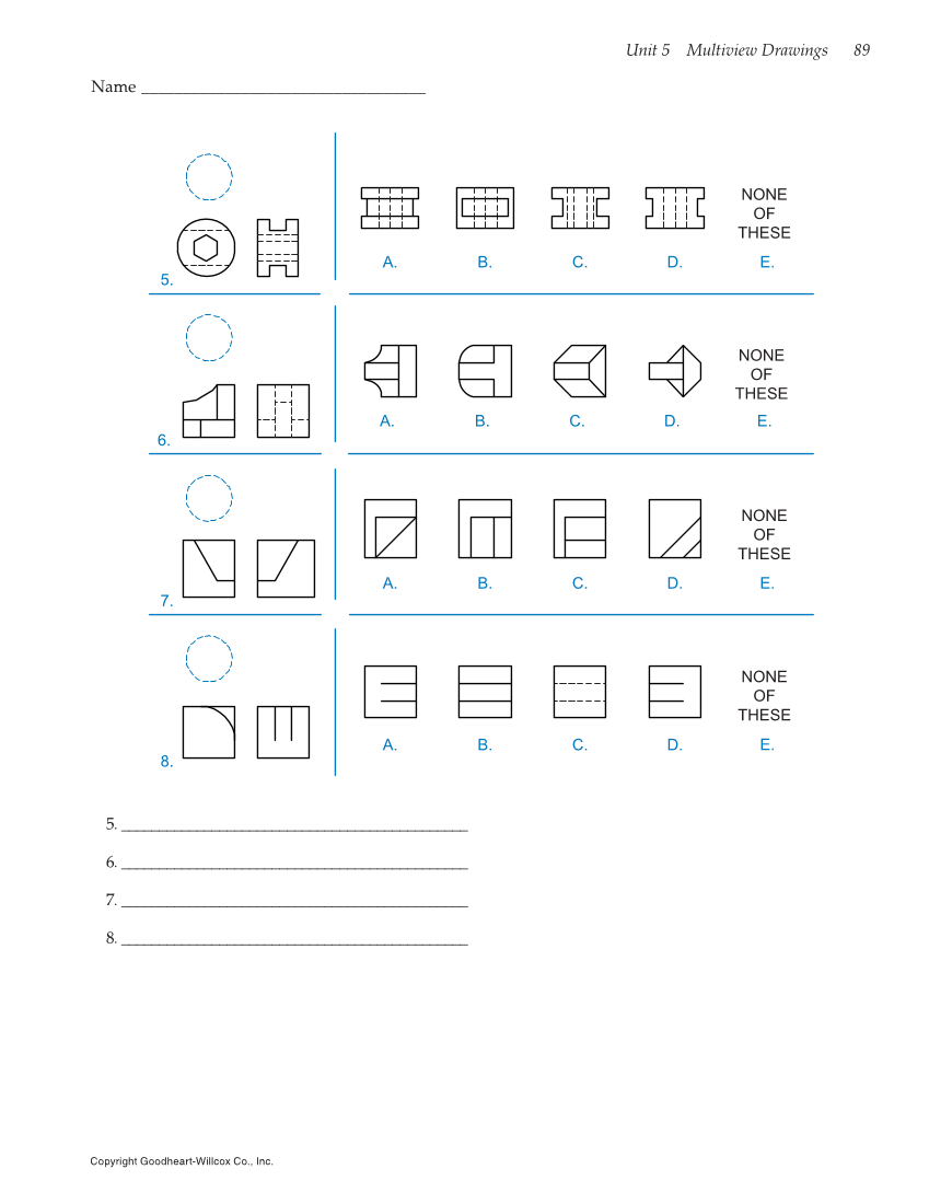 Print Reading for Industry, 10th Edition page 89