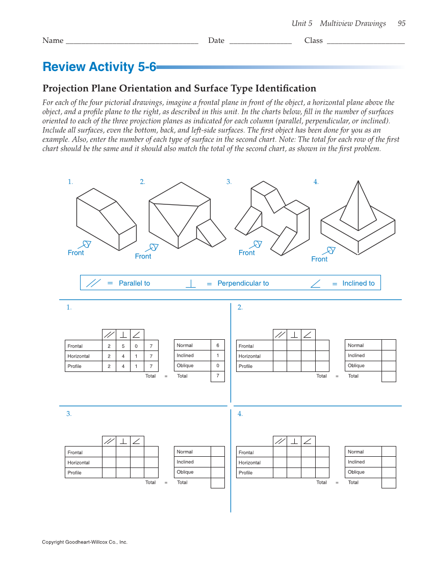 Print Reading for Industry, 10th Edition page 95