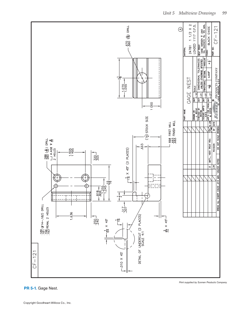 Print Reading for Industry, 10th Edition page 99