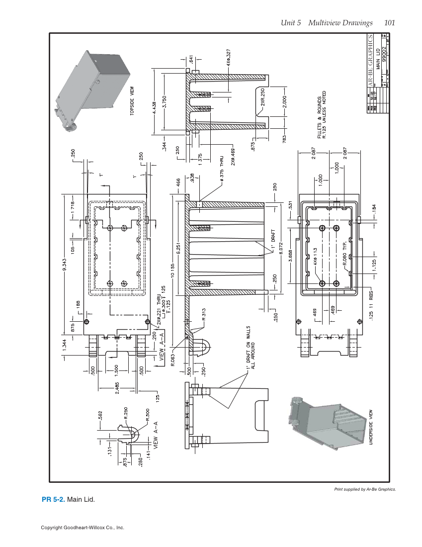 Print Reading for Industry, 10th Edition page 101