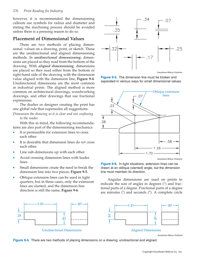 Print Reading for Industry, 10th Edition page 176