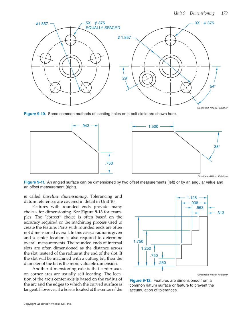 Print Reading for Industry, 10th Edition page 179