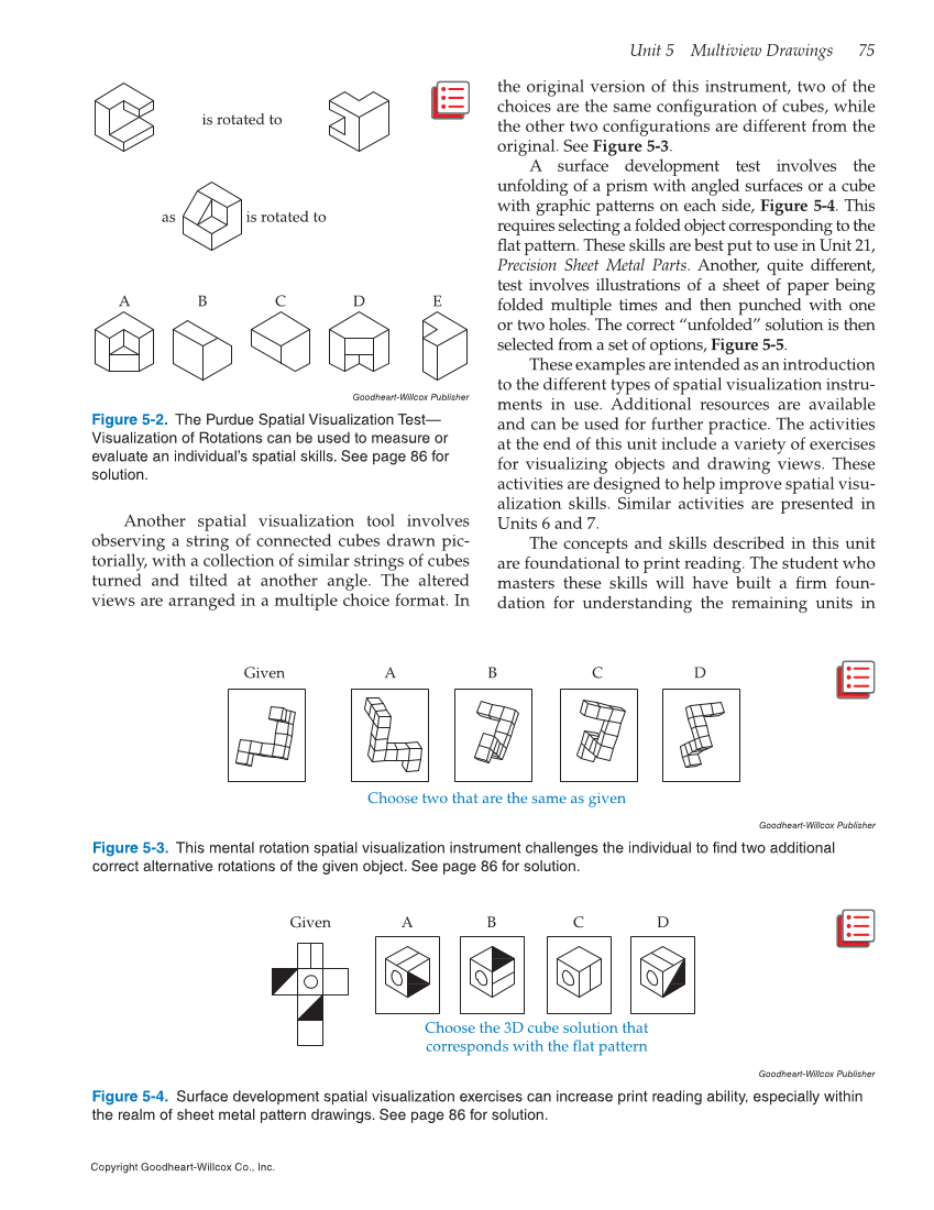 Print Reading for Industry, 10th Edition page 75