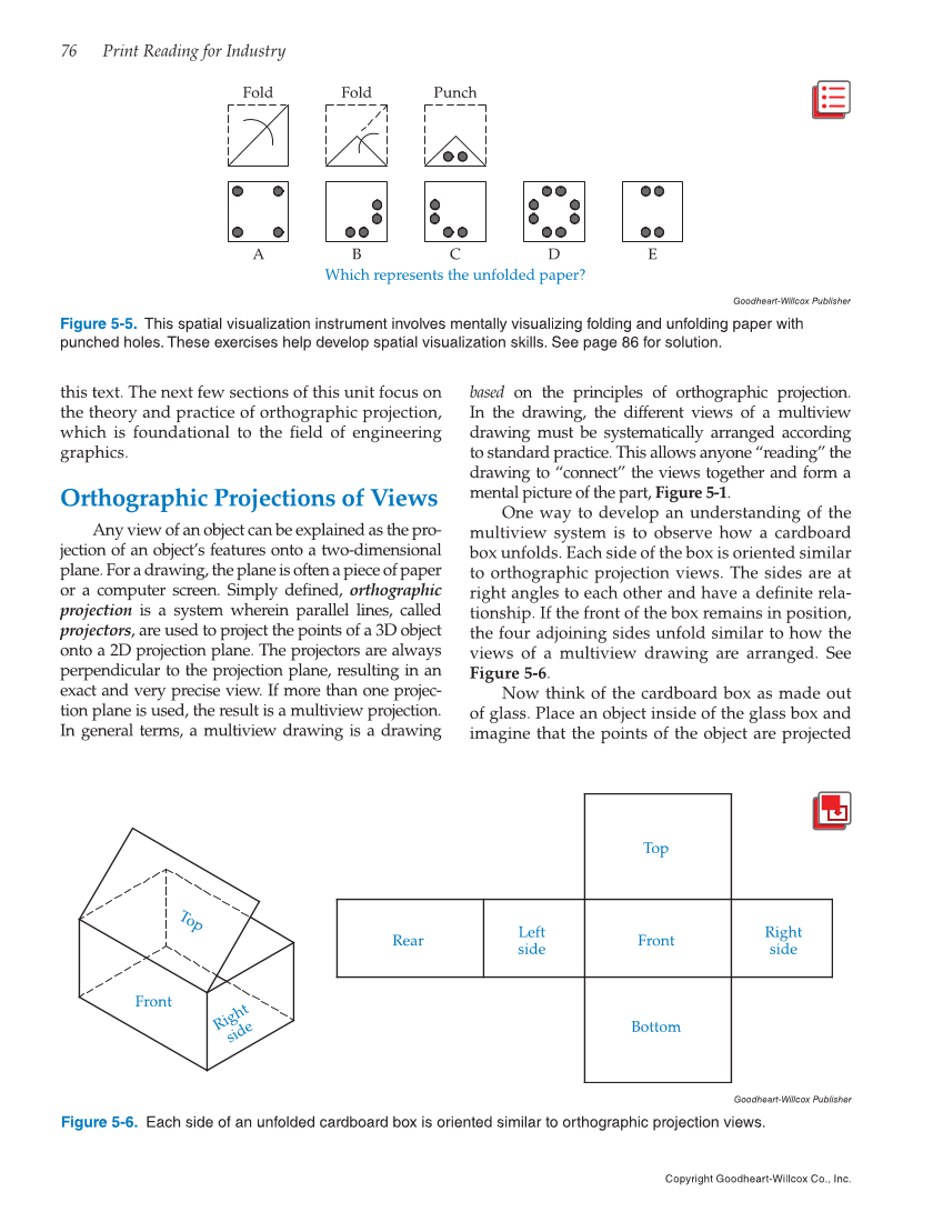Print Reading for Industry, 10th Edition page 76